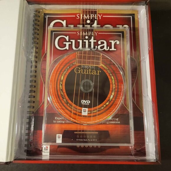 Simply Guitar Box Set 64 Page Book & 48 Minute DVD By Steve Mackay Open Box - Picture 2 of 3